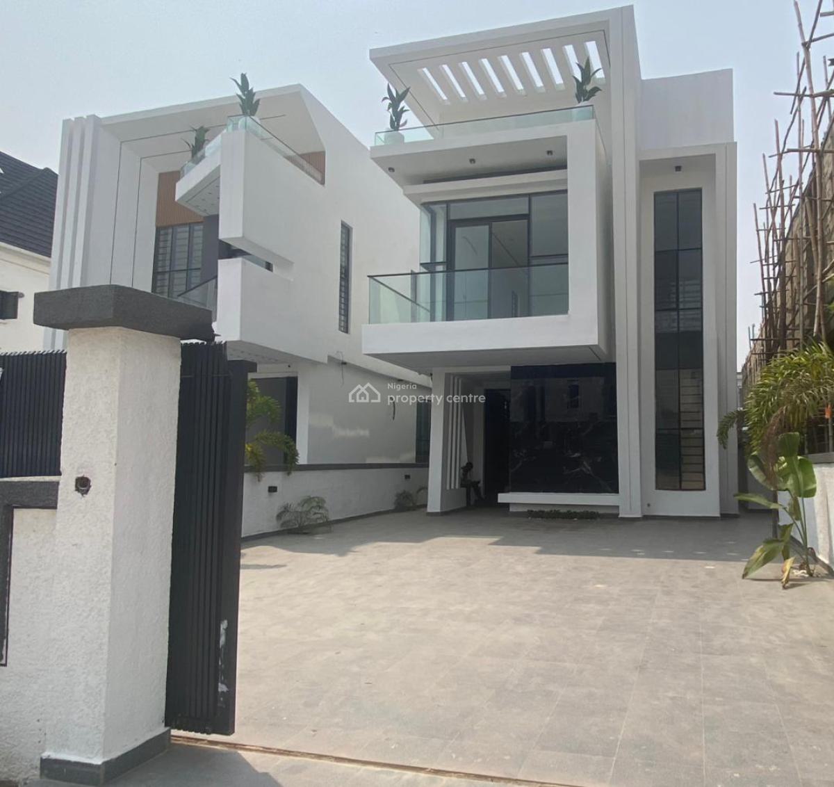 5 Bedroom Detached Duplex, Chevron, Lekki, Lagos, Detached Duplex for Sale