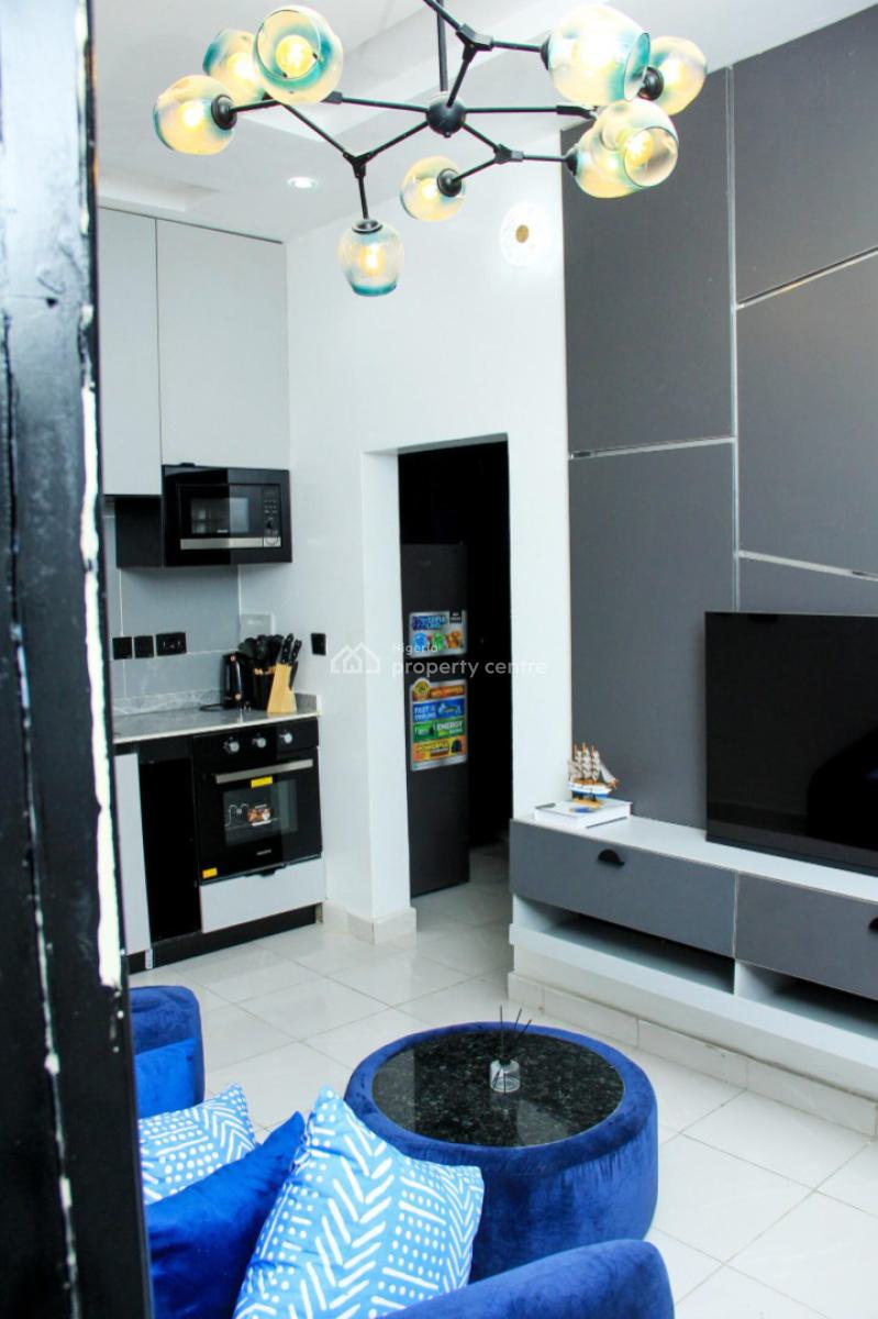 Elegant 1-bedroom Apartment in Victoria Island with Pool & Gym, Oniri Vi, Oniru, Victoria Island (vi), Lagos, Mini Flat (room and Parlour) Short Let