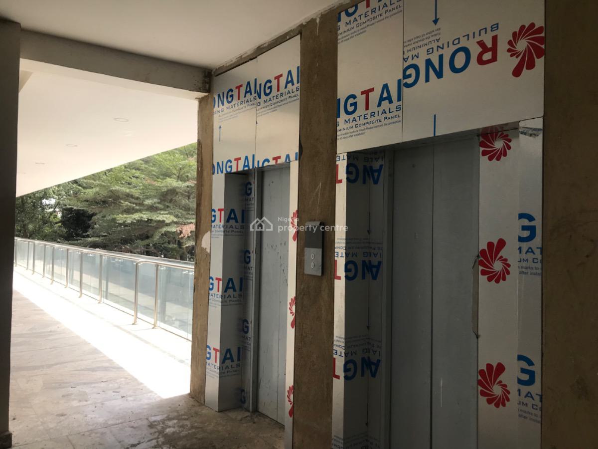 80 Sqm Office Spaces on a 3rd Floor,3 Elevators  on The Major Road, By Ademola Adetokunbo, Facing The Major Road, Wuse 2, Abuja, Plaza / Complex / Mall for Rent