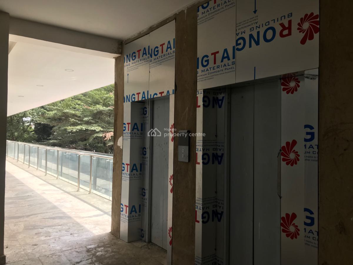 80 Sqm Office Spaces on a 3rd Floor,3 Elevators  on The Major Road, By Ademola Adetokunbo, Facing The Major Road, Wuse 2, Abuja, Plaza / Complex / Mall for Rent
