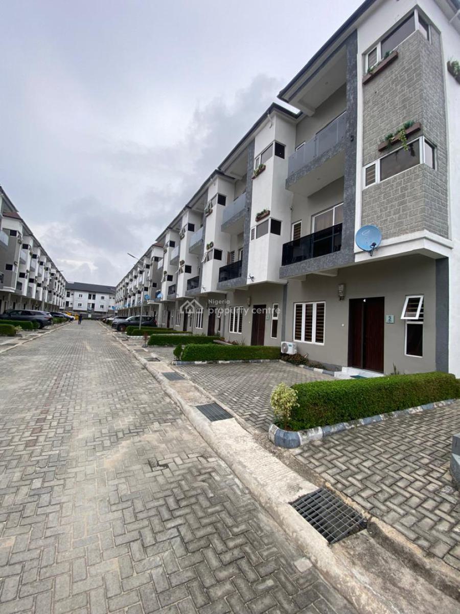 Lovely 4 Bed Terrace Duplex with 1bq, Ikate, Ikate, Lekki, Lagos, Terraced Duplex for Rent