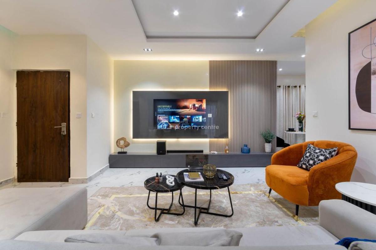 Luxury 3-bedroom Apartment with Netflix,housekeeping,chef, Wifi, Board, 24/7 Electricity, Ikate, Lekki, Lagos, Flat / Apartment Short Let