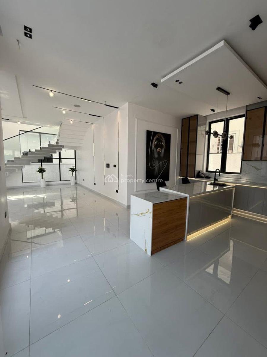 Contemporary 5 Bedroom Fully Detached Duplex with Pool and Cinema, 2bq, Hampton Lake Estate, Chevron Alternative Drive, Lekki Lagos, Lekki, Lagos, Detached Duplex for Sale