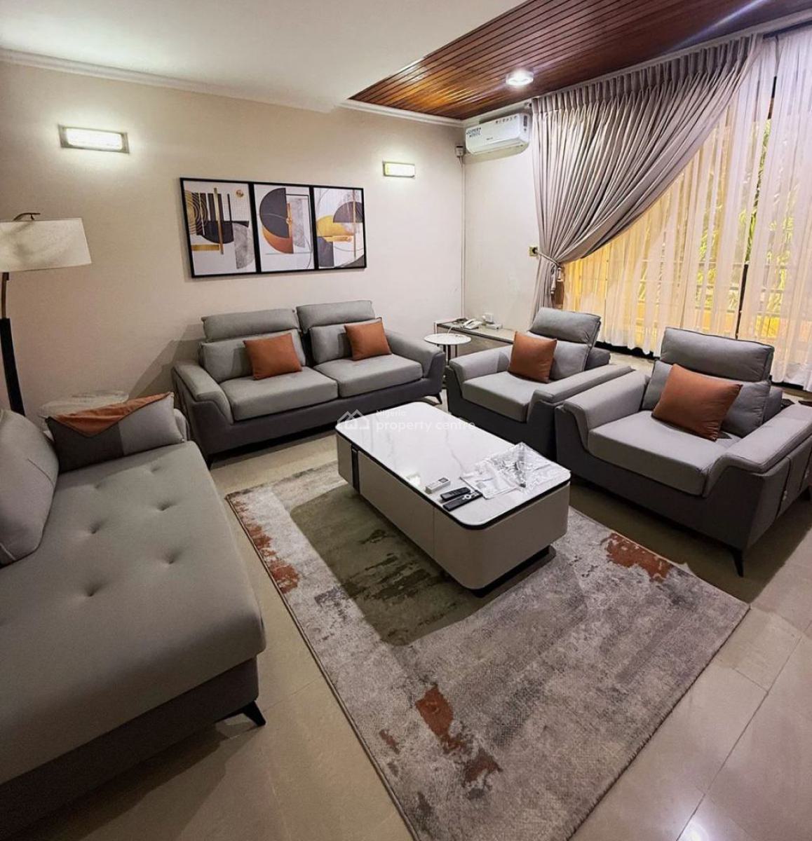 Fully Furnished and Serviced 3brm Apartment with Study Room and Pool, Victoria Island, Victoria Island (vi), Lagos, Flat / Apartment for Rent