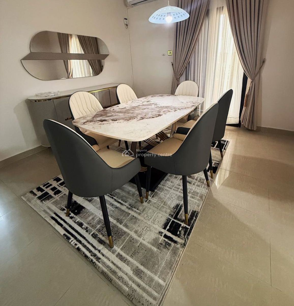 Fully Furnished and Serviced 3brm Apartment with Study Room and Pool, Victoria Island, Victoria Island (vi), Lagos, Flat / Apartment for Rent