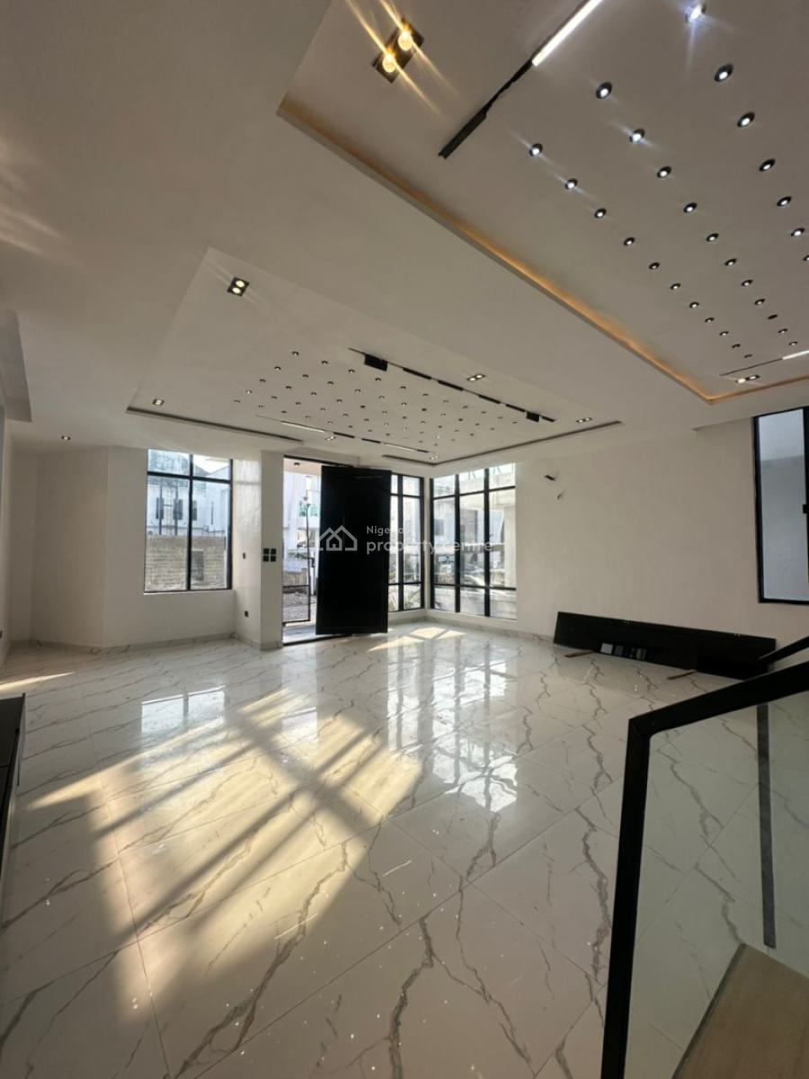 Ultra Modern 5 Bedroom Detached Duplex with Pool & Bq, Chevron, Lekki, Lagos, Terraced Duplex for Sale