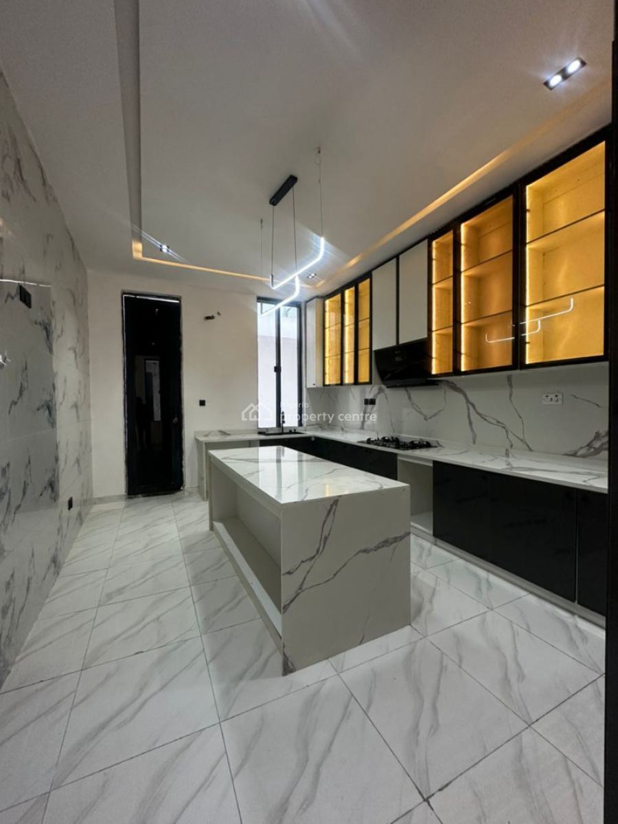 Ultra Modern 5 Bedroom Detached Duplex with Pool & Bq, Chevron, Lekki, Lagos, Terraced Duplex for Sale