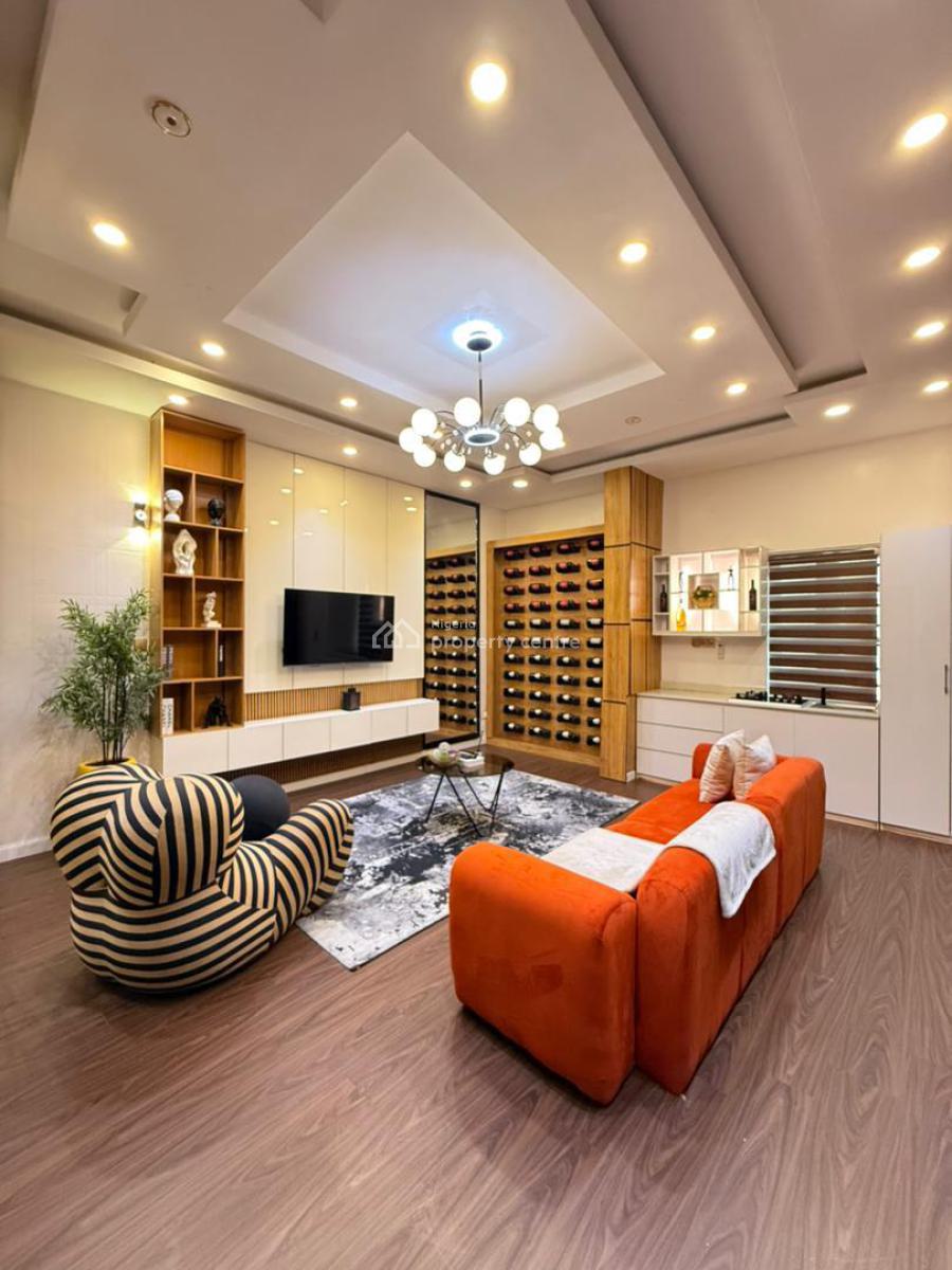 Luxury 1 Bedroom  Apartment  with , Parking Space, Wine Rack, Wifi, Chevron, Lekki, Lagos, Flat / Apartment Short Let
