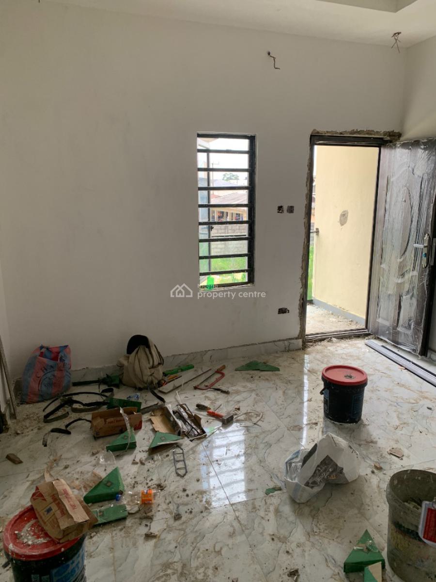 Brand New Mini Flat Upstairs with Pop Finishing, Guest Toilet, Abijo New Estate, Ajah, Lagos, Mini Flat (room and Parlour) for Rent