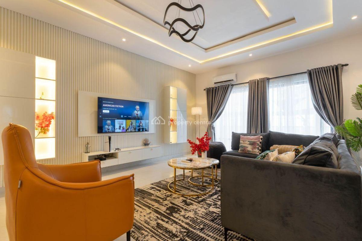 Luxury 1 Bedroom Apartment with Roof Top Pool and Gym., Wonder Park, Lekki Phase 1, Lekki, Lagos, Flat / Apartment Short Let