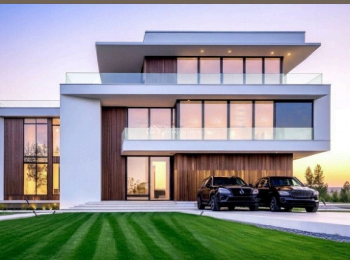 5-bedroom Mansions Plot Size: 1,000 Sqm Offplan, Waterfront Estates with Jetty in Chevron Drive, Lekki, Lagos, House for Sale