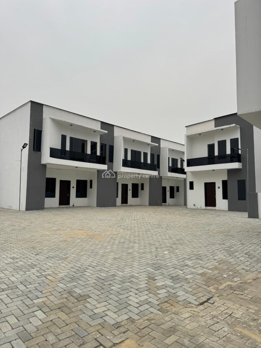Prime Modern with a Bq in Serene Environment, Ajah, Lagos, Terraced Duplex for Sale