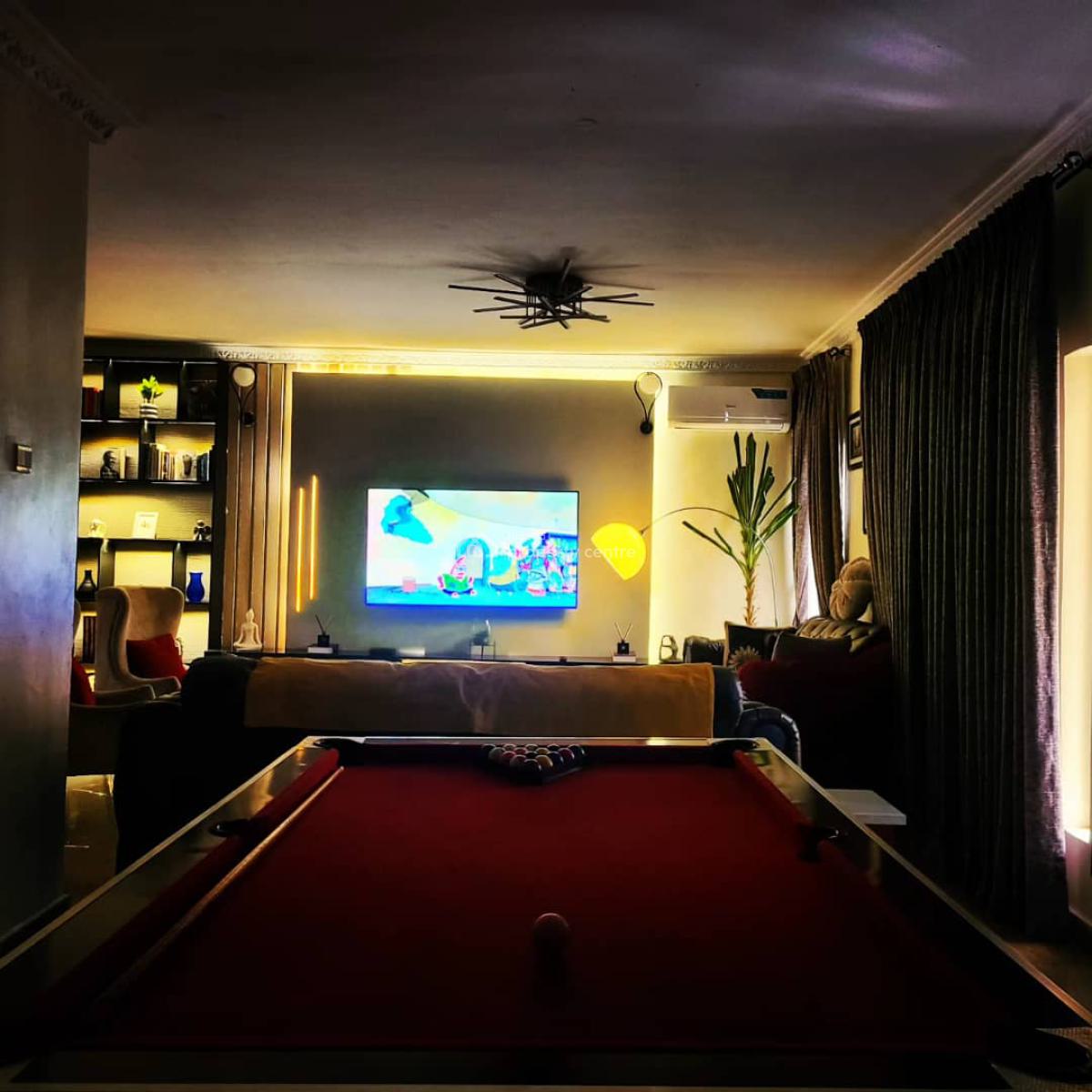 Luxury 4-bedroom Duplex in Ikeja Gra with Snooker & Starlink Wifi, Ikeja Gra, Ikeja, Lagos, Flat / Apartment Short Let