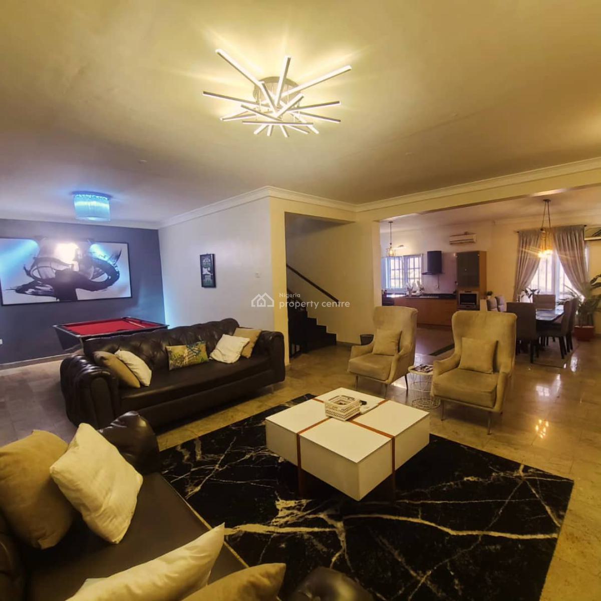 Luxury 4-bedroom Duplex in Ikeja Gra with Snooker & Starlink Wifi, Ikeja Gra, Ikeja, Lagos, Flat / Apartment Short Let