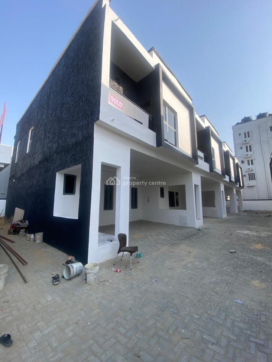 4 Bedroom Duplex, New Road, Lekki, Igbo Efon, Lekki, Lagos, Terraced Duplex for Rent