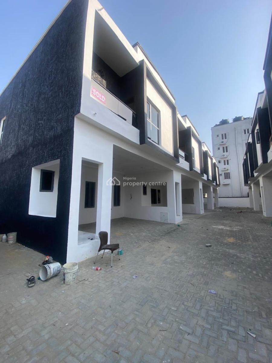 4 Bedroom Duplex, New Road, Lekki, Igbo Efon, Lekki, Lagos, Terraced Duplex for Rent