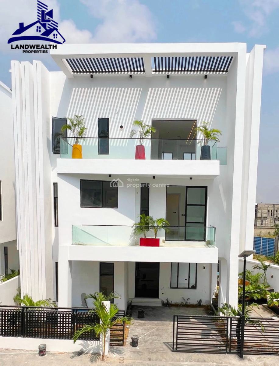 Contemporary 5 Bedroom Detached with Pool, Outdoor Lounge Duplex, Orchid, Lekki, Lagos, Detached Duplex for Sale