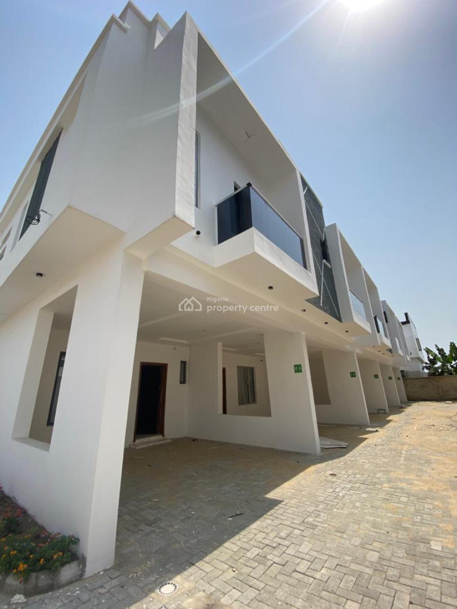 Premium 4 Bedroom Terrace Duplex, Mobil Road, Ajah, Lagos, Terraced Duplex for Sale