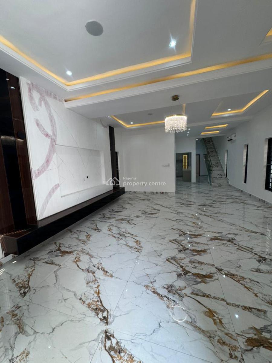 5 Bedrooms Fully Detached Duplex, Chevron, Lekki, Lagos, Detached Duplex for Rent