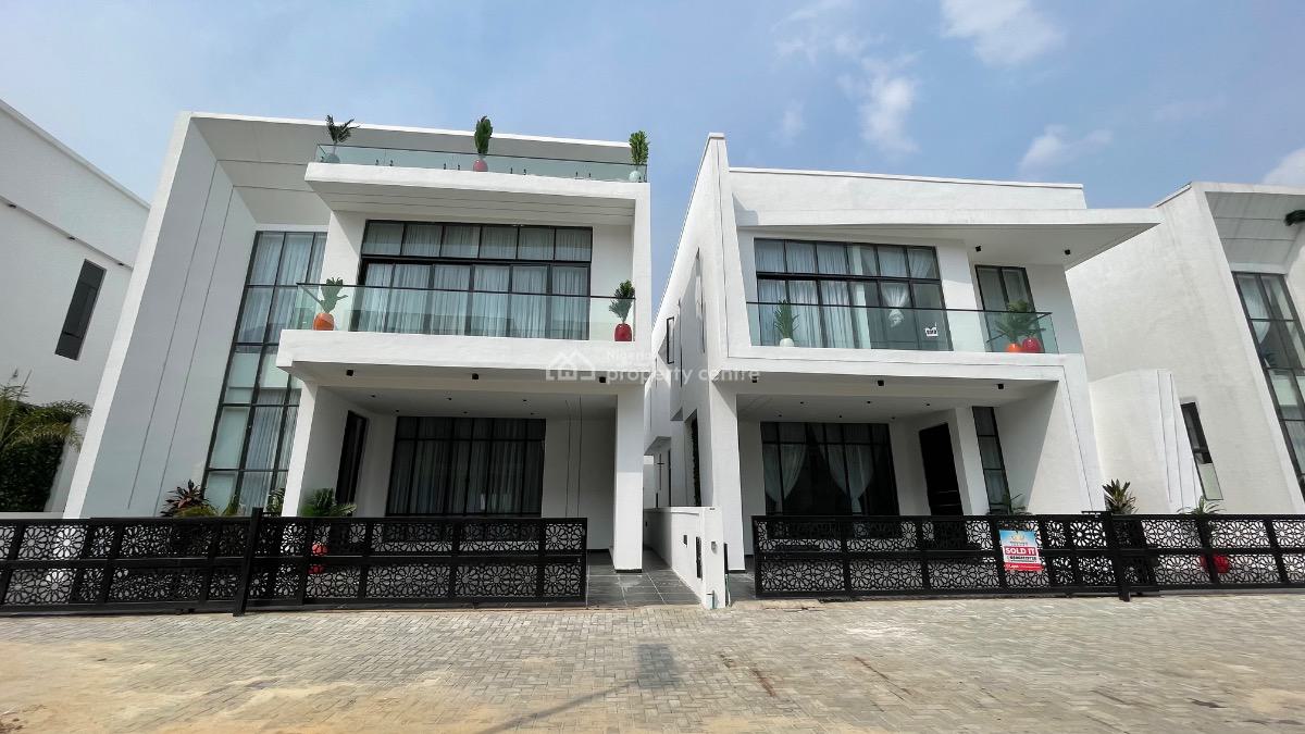 Sweet 5 Bedroom Fully Detached House with Bq and Swimming Pool, Orchid Road, Lekki, Lagos, Detached Duplex for Sale
