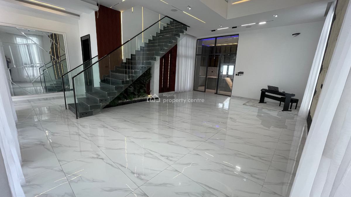 Sweet 5 Bedroom Fully Detached House with Bq and Swimming Pool, Orchid Road, Lekki, Lagos, Detached Duplex for Sale