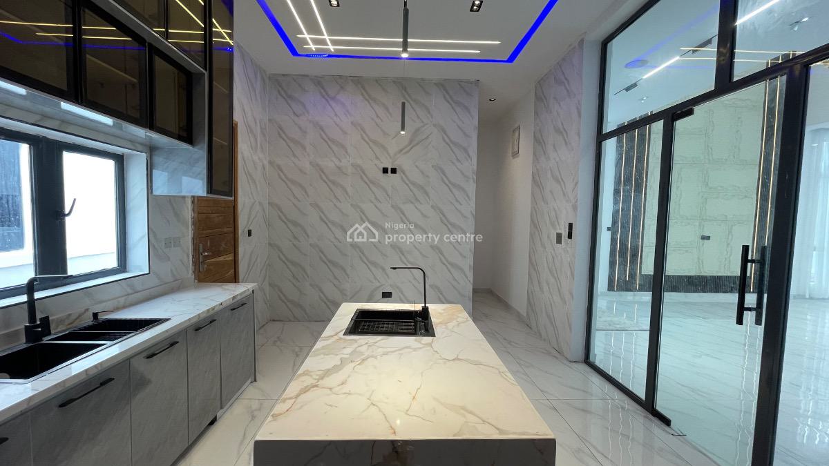 Sweet 5 Bedroom Fully Detached House with Bq and Swimming Pool, Orchid Road, Lekki, Lagos, Detached Duplex for Sale