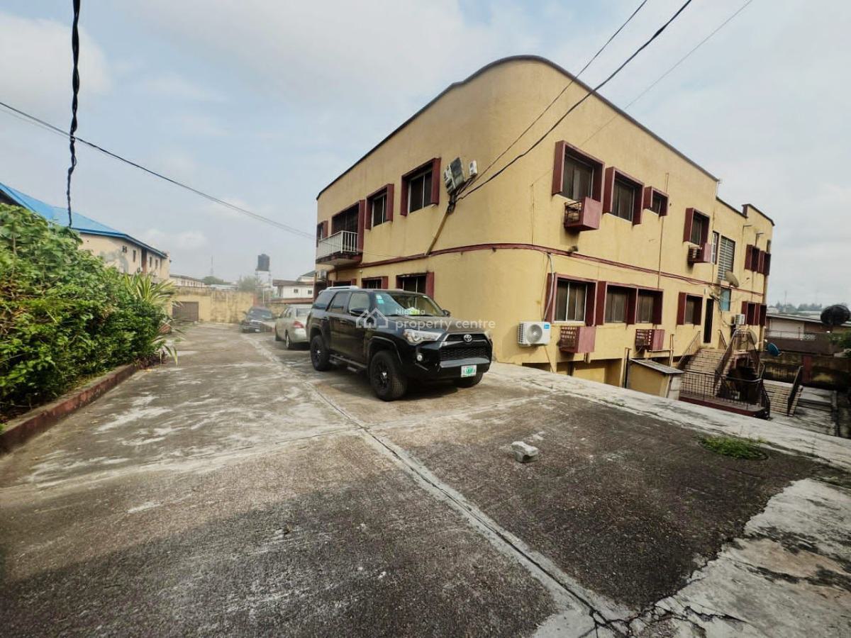 Land Measuring 1300sqm, with 6units of 3bedroom Flat in a Secured Clos, Allen, Ikeja, Lagos, Block of Flats for Sale