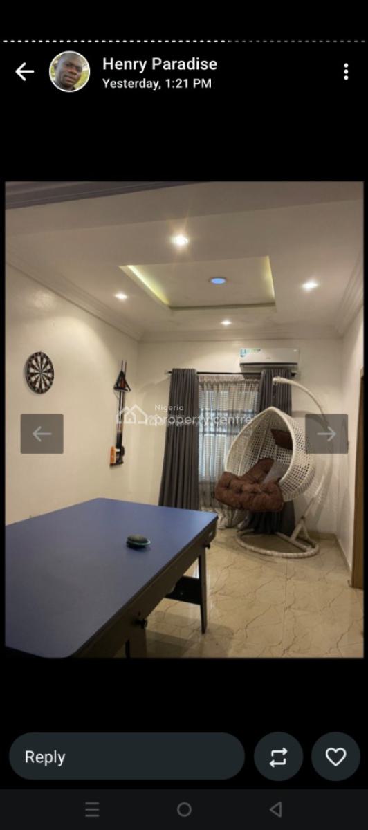 Beautifully & Spacious 3 Bedroom Flat Serviced Apartment, Paradise 3 Estate Chevron Drive, Lekki, Lagos, Flat / Apartment for Sale