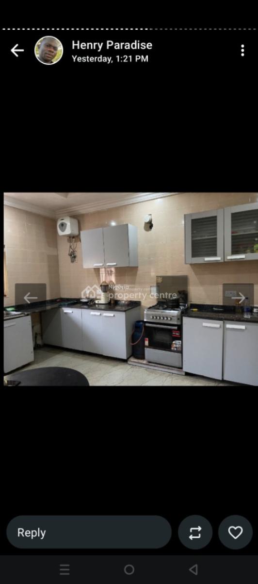 Beautifully & Spacious 3 Bedroom Flat Serviced Apartment, Paradise 3 Estate Chevron Drive, Lekki, Lagos, Flat / Apartment for Sale