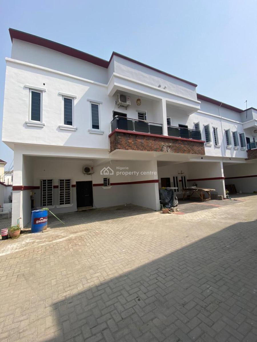 Newly Built 4 Bedroom Terrace Duplex in a Secured Estate, Orchid Road, Lekki, Lagos, Terraced Duplex for Sale