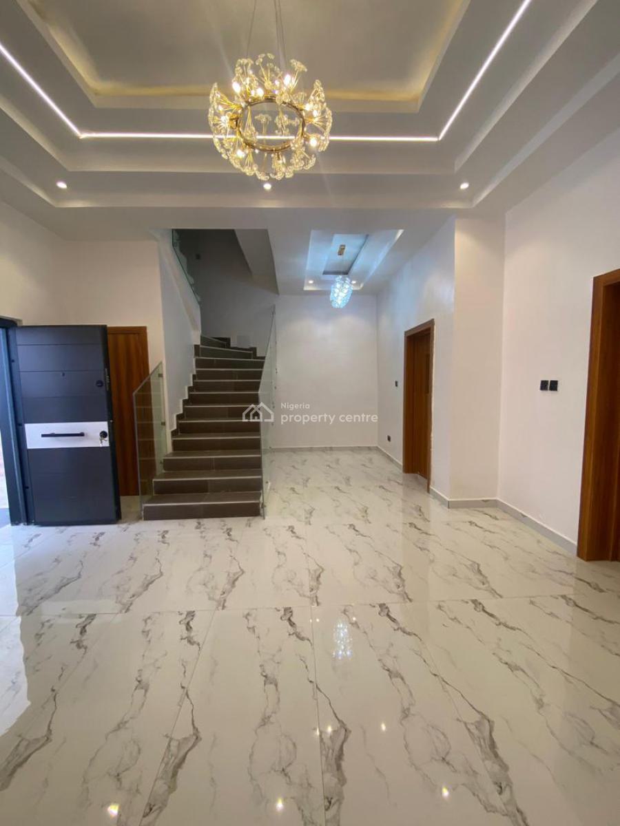 Newly Built 4 Bedroom Terrace Duplex in a Secured Estate, Orchid Road, Lekki, Lagos, Terraced Duplex for Sale