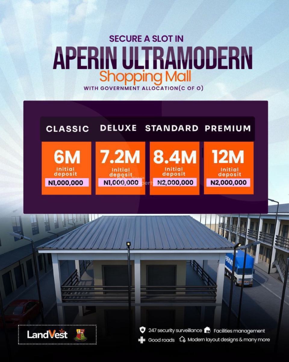 Owning a Shop in a Prime Business Location, Orita Aperin Road, Ibadan, Oyo, Shop for Sale