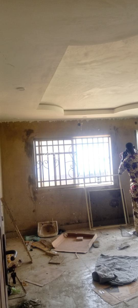 Newly Built Pop Mini Flat Upstairs with Personal Staircase, Asese, Ibafo, Ogun, Mini Flat (room and Parlour) for Rent