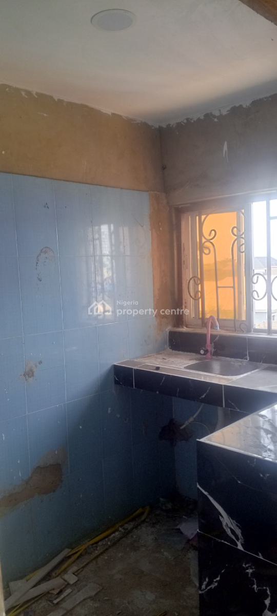 Newly Built Pop Mini Flat Upstairs with Personal Staircase, Asese, Ibafo, Ogun, Mini Flat (room and Parlour) for Rent