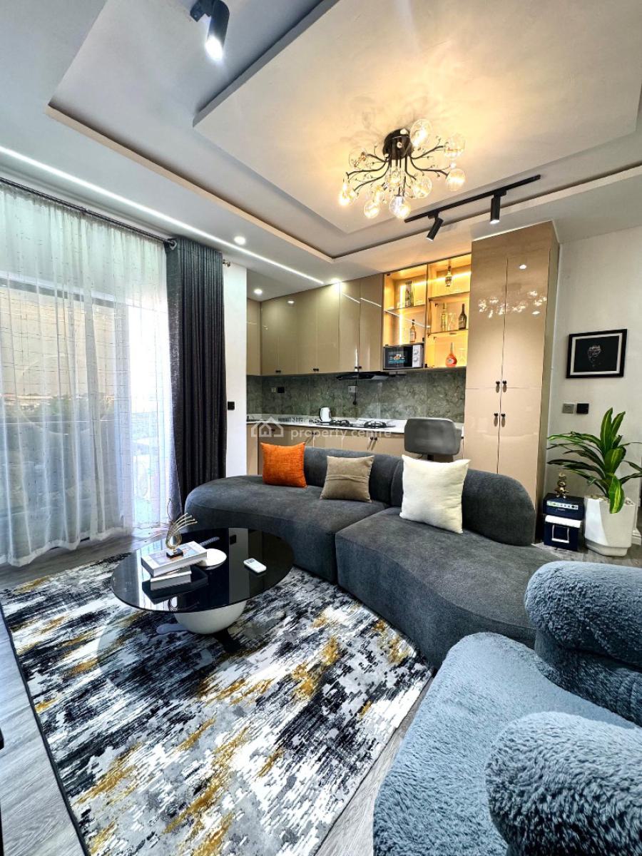 Brand New Smart Luxury 🥰 1 Bedroom Maisonette Apartment with City-v, Lekki Phase 1, Lekki, Lagos, Flat / Apartment Short Let