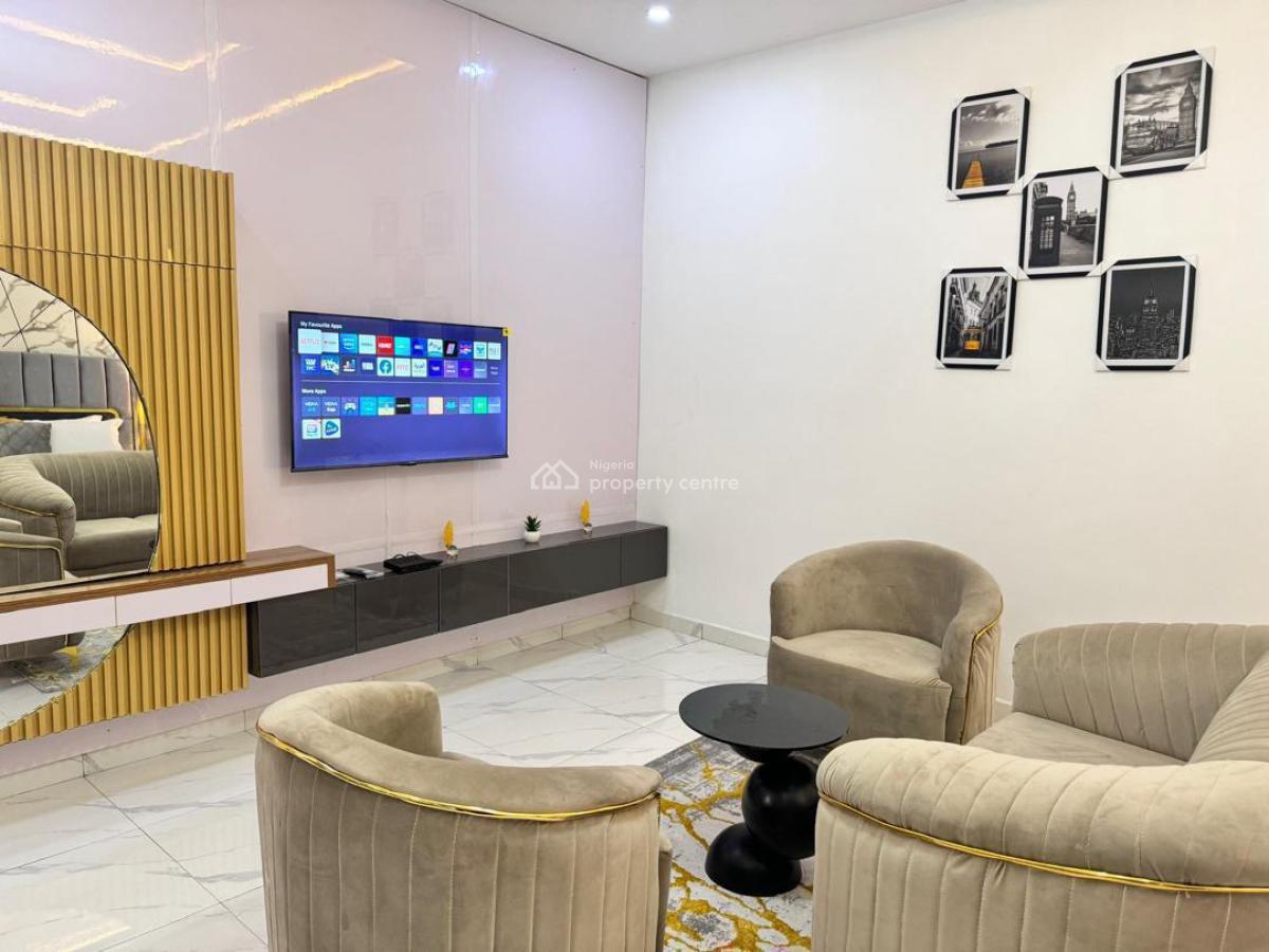 Brand New Smart Luxury 🥰 3 Bedroom Maisonette Apartment with City-v, Lekki Phase 1, Lekki, Lagos, Flat / Apartment Short Let