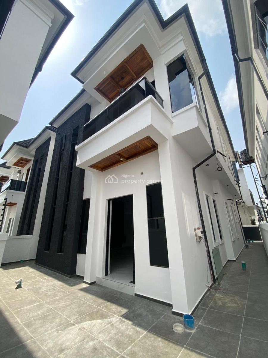 Beautiful 5 Bedroom Detached Duplex with a Room Bq in a Secured Estate, Chevron Toll Gate, Orchid Road, Lekki, Lagos, Detached Duplex for Sale