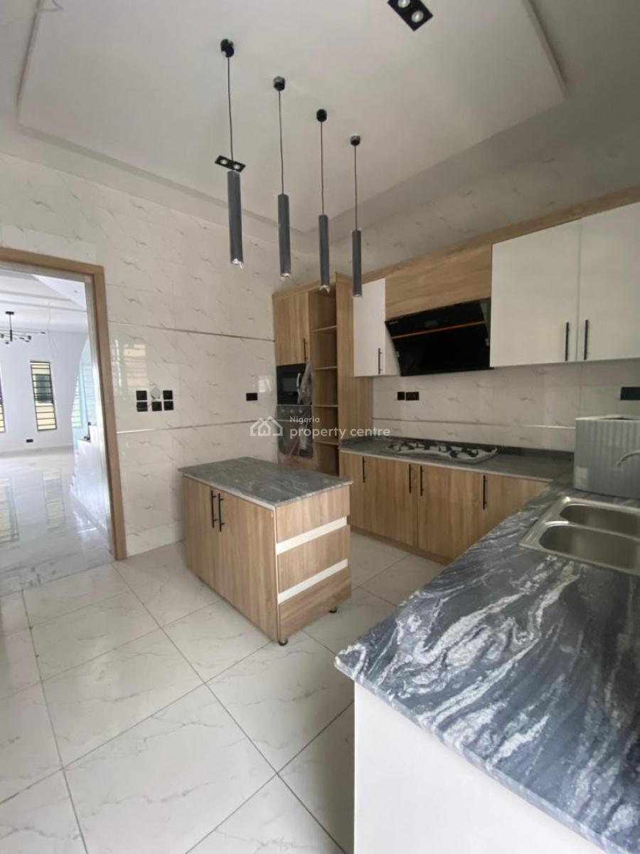 Beautiful 5 Bedroom Detached Duplex with a Room Bq in a Secured Estate, Chevron Toll Gate, Orchid Road, Lekki, Lagos, Detached Duplex for Sale