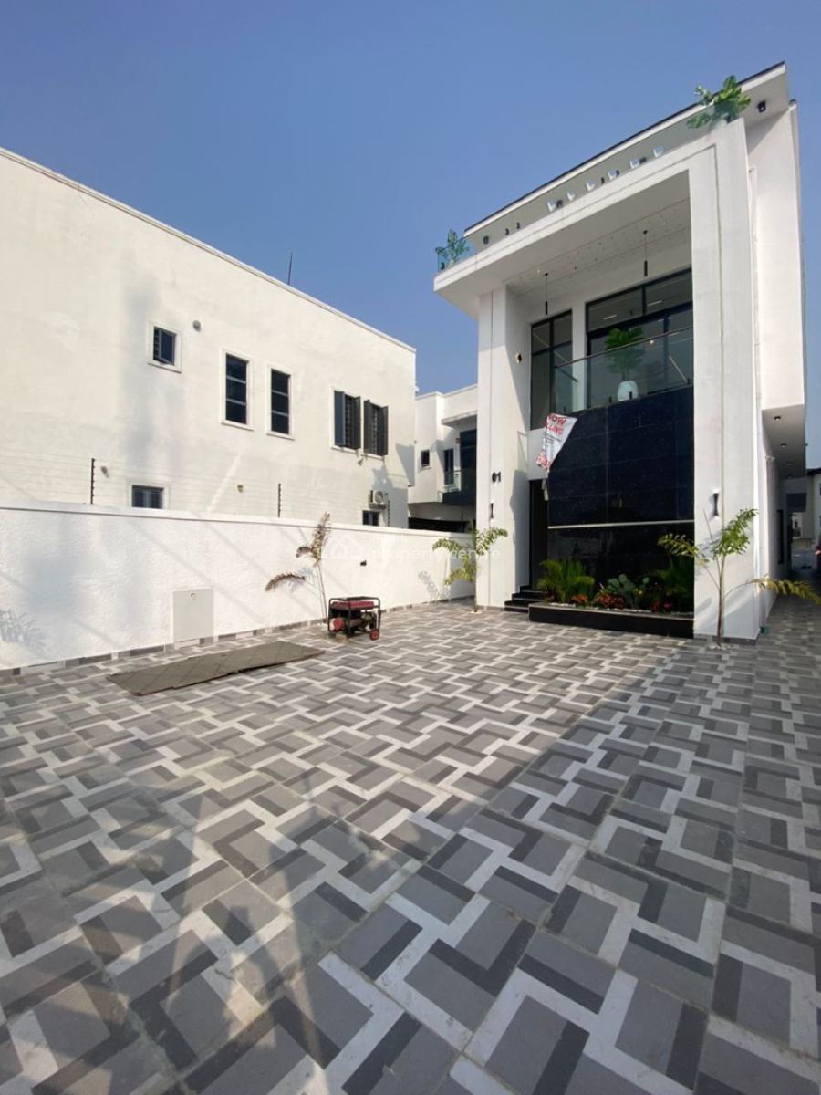 Luxury 5 Bedroom Detached Duplex with Bq, Pool in a Secured Estate, Chevron Toll Gate, Orchid Road, Lekki, Lagos, Detached Duplex for Sale