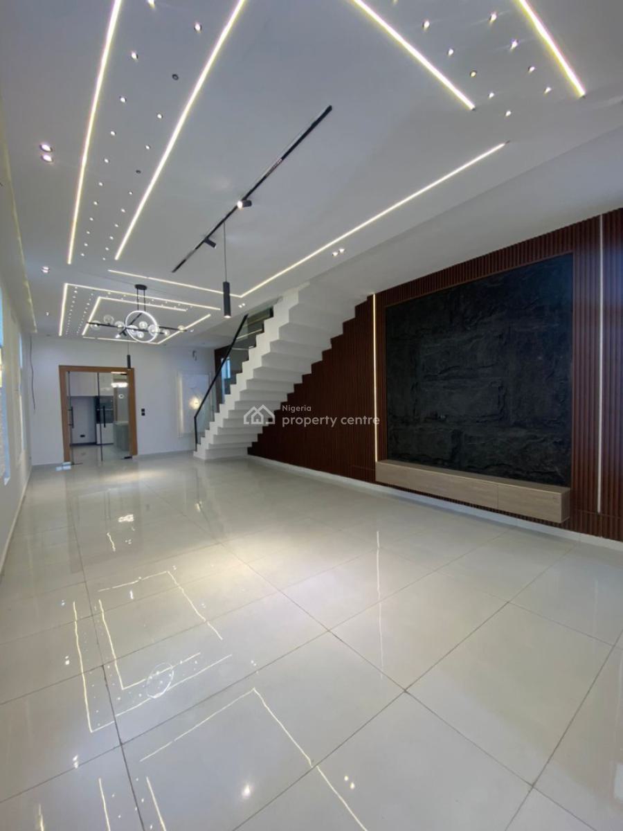 Luxury 5 Bedroom Detached Duplex with Bq, Pool in a Secured Estate, Chevron Toll Gate, Orchid Road, Lekki, Lagos, Detached Duplex for Sale