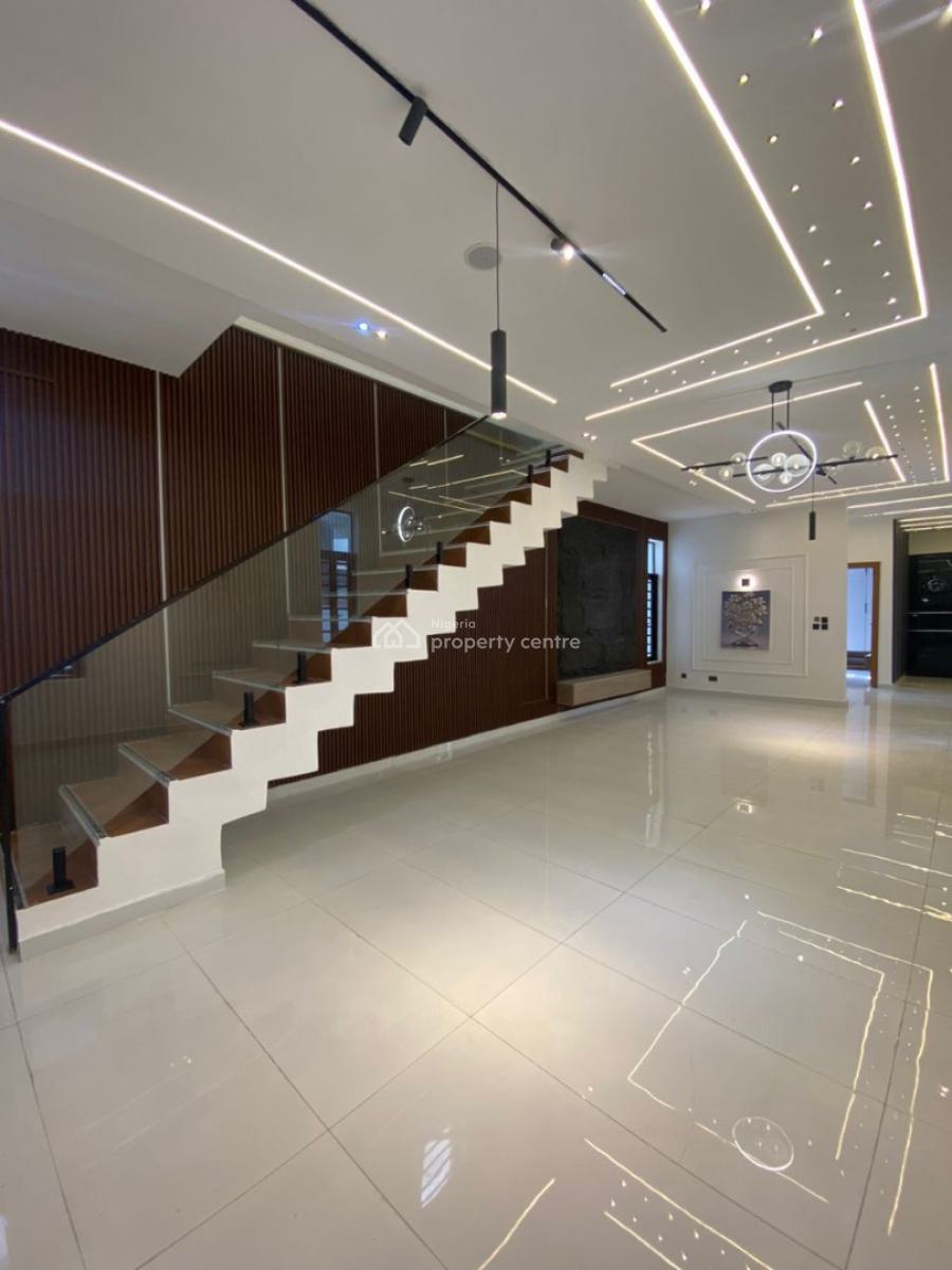 Luxury 5 Bedroom Detached Duplex with Bq, Pool in a Secured Estate, Chevron Toll Gate, Orchid Road, Lekki, Lagos, Detached Duplex for Sale