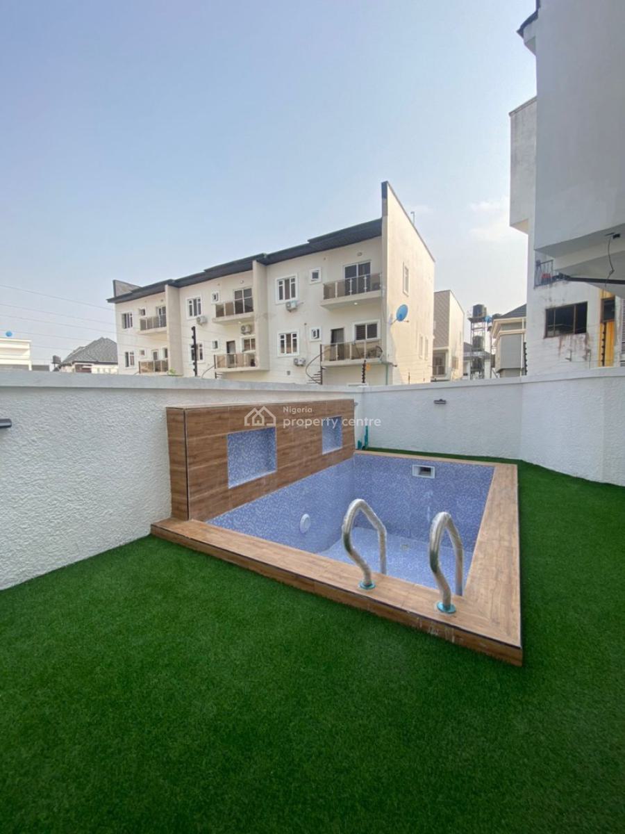 Luxury 5 Bedroom Detached Duplex with Bq, Pool in a Secured Estate, Chevron Toll Gate, Orchid Road, Lekki, Lagos, Detached Duplex for Sale