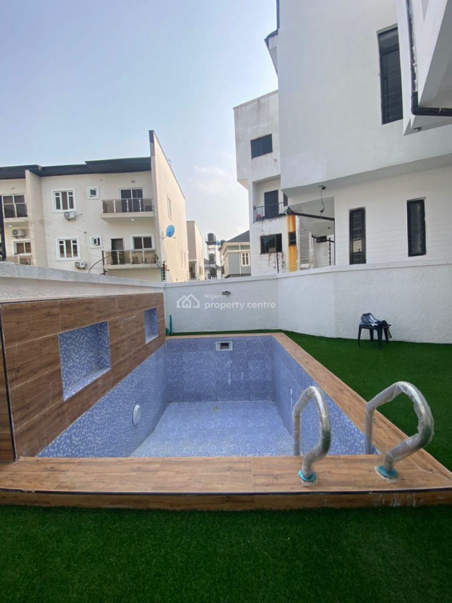 Luxury 5 Bedroom Detached Duplex with Bq, Pool in a Secured Estate, Chevron Toll Gate, Orchid Road, Lekki, Lagos, Detached Duplex for Sale