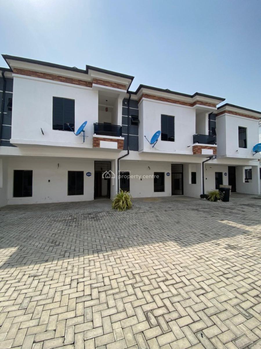 Nicely Built 4 Bedroom Semi Detached Duplex with a Bq, Pool, Vgc, Lekki, Lagos, Semi-detached Duplex for Sale