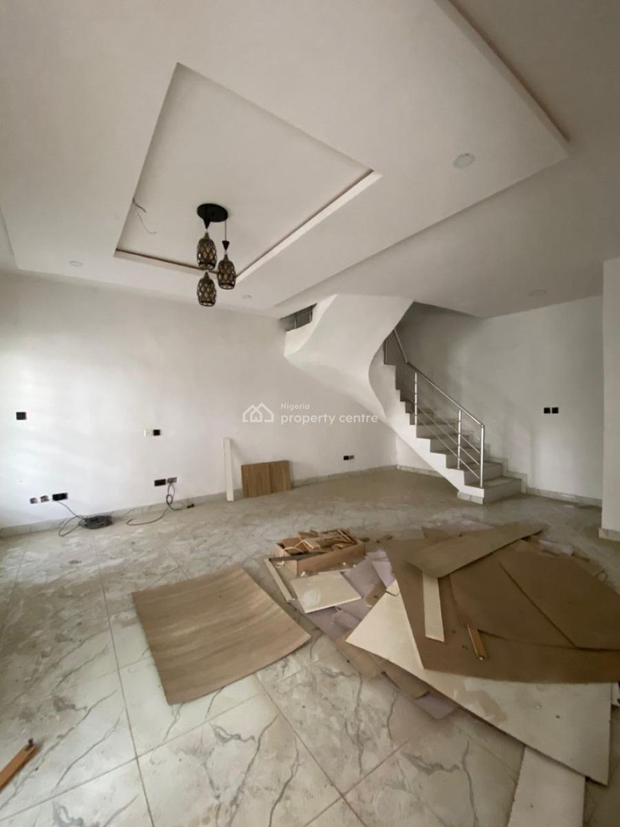 Nicely Built 4 Bedroom Semi Detached Duplex with a Bq, Pool, Vgc, Lekki, Lagos, Semi-detached Duplex for Sale