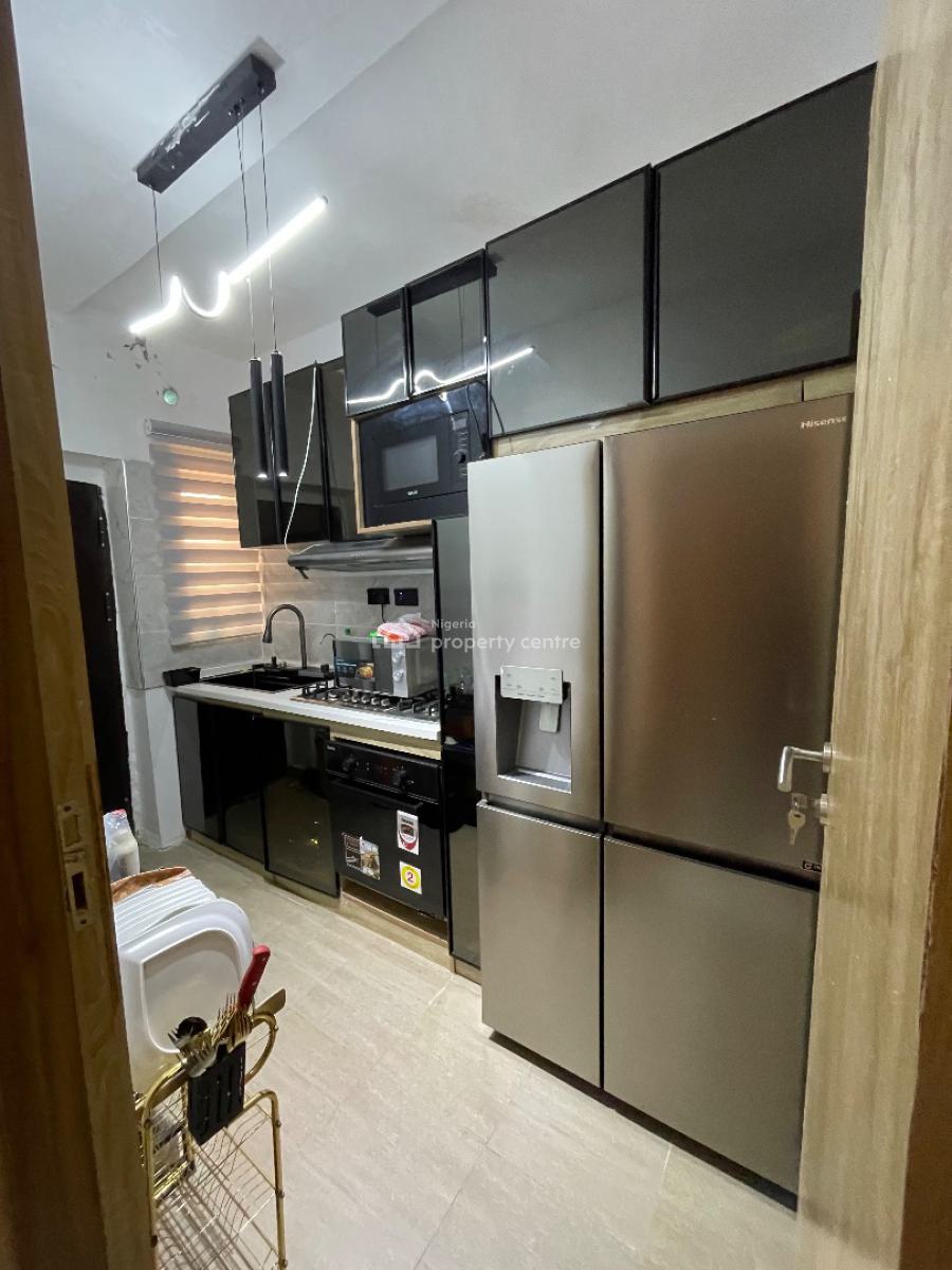 Fully Furnished 3bedroom Terrace Duplex with Mini Office Space, Metro Homes, Ajah, Lagos, Terraced Duplex for Rent