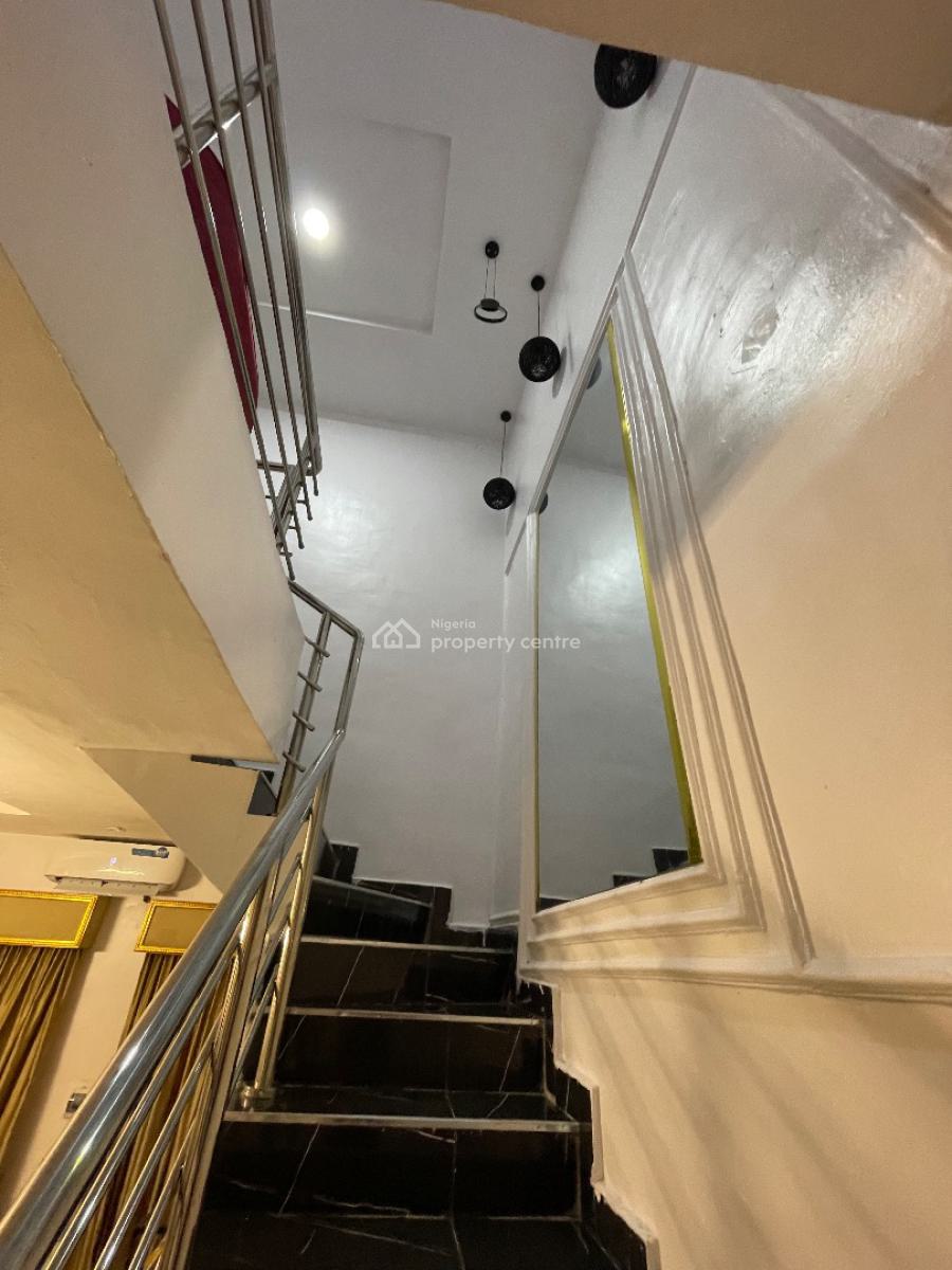 Fully Furnished 3bedroom Terrace Duplex with Mini Office Space, Metro Homes, Ajah, Lagos, Terraced Duplex for Rent