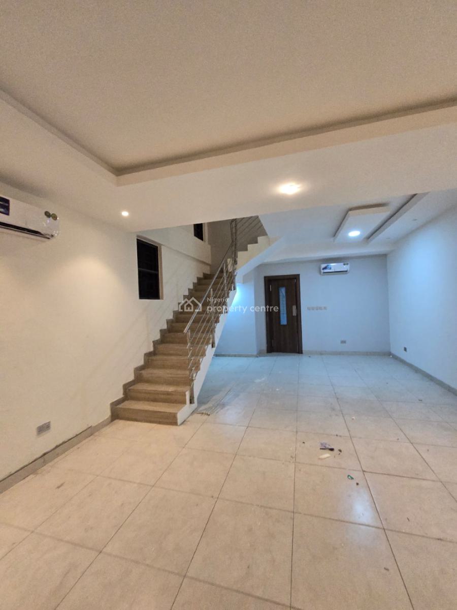 Exquisitely Finished Serviced 4 Bedroom Terrace with a Room Bq, Lekki Phase 1, Lekki, Lagos, Terraced Duplex for Rent