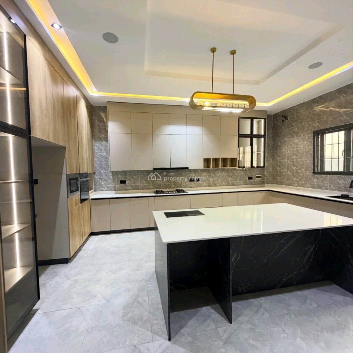 Newly Completed 5bedrooms Fully Detached Stand Alone Residence Designe, Guzape District, Abuja, House for Sale