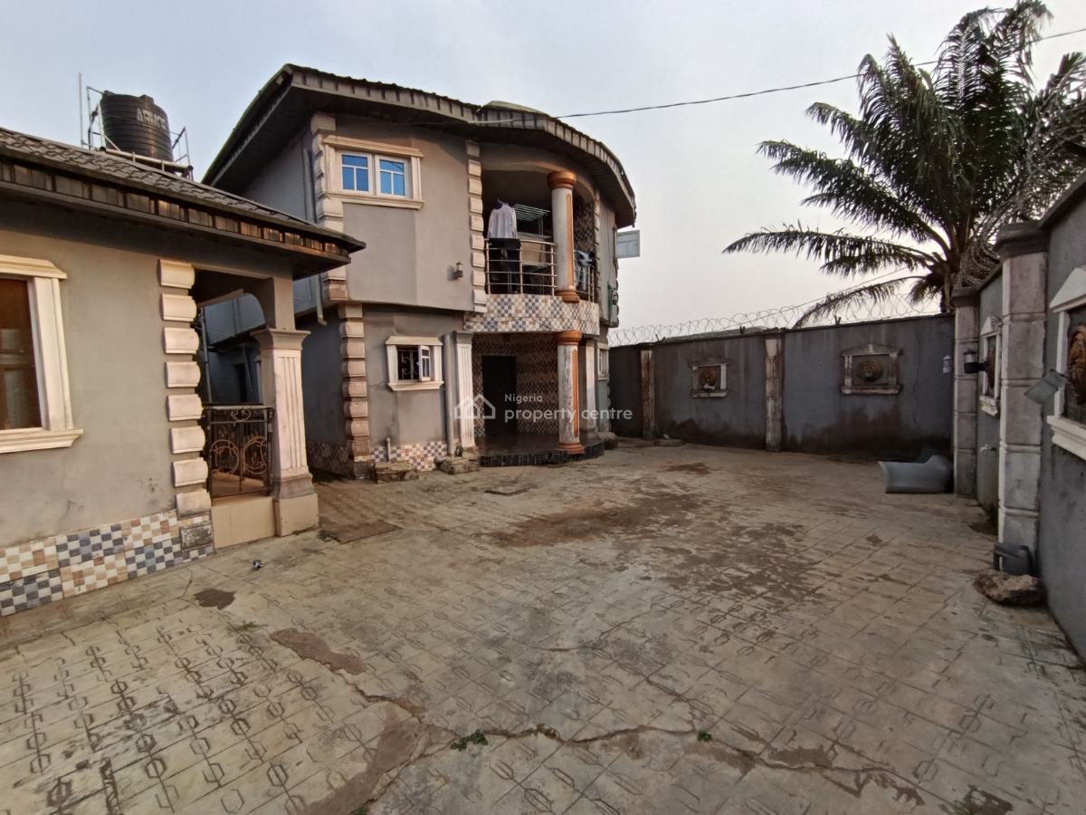 Clean Mini Flat All Tiles Floor No Landlord Big Compound Fence Gate Wa, Itele Ogun State Close to Ayobo Lagos, Ado-odo/ota, Ogun, Mini Flat (room and Parlour) for Rent